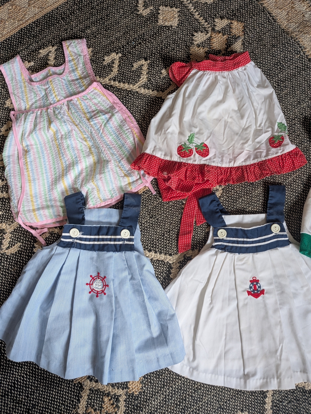 Vintage 1980s Baby Girl Clothes - Perfect For Doll Clothes